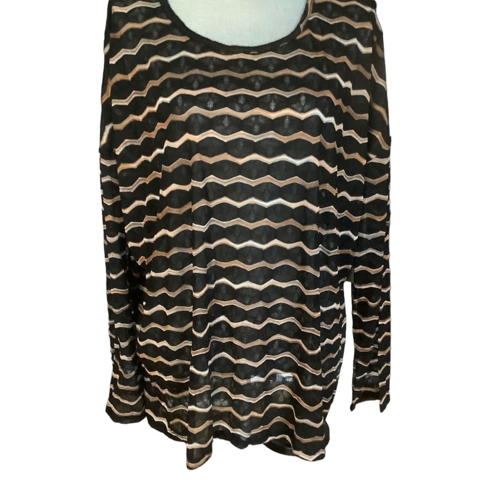 Coldwater creek women’s plus size 3X wavelength pullover long sleeve top